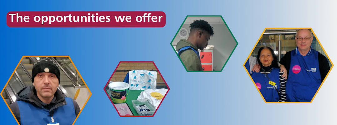 Volunteer Services - The opportunities we offer - Top Image Volunteer Services - The opportunities we offer - Top Image